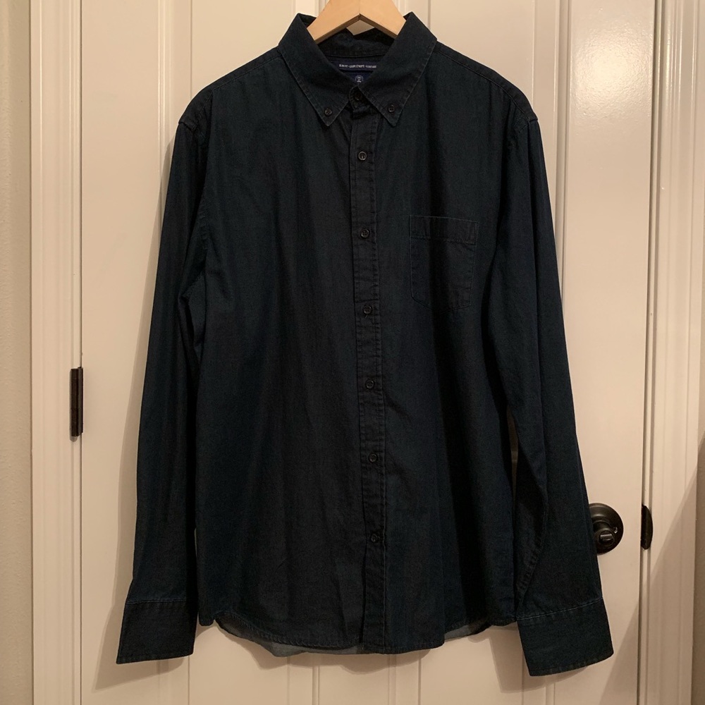 EUC Denim Button Up - Picture 3 of 5